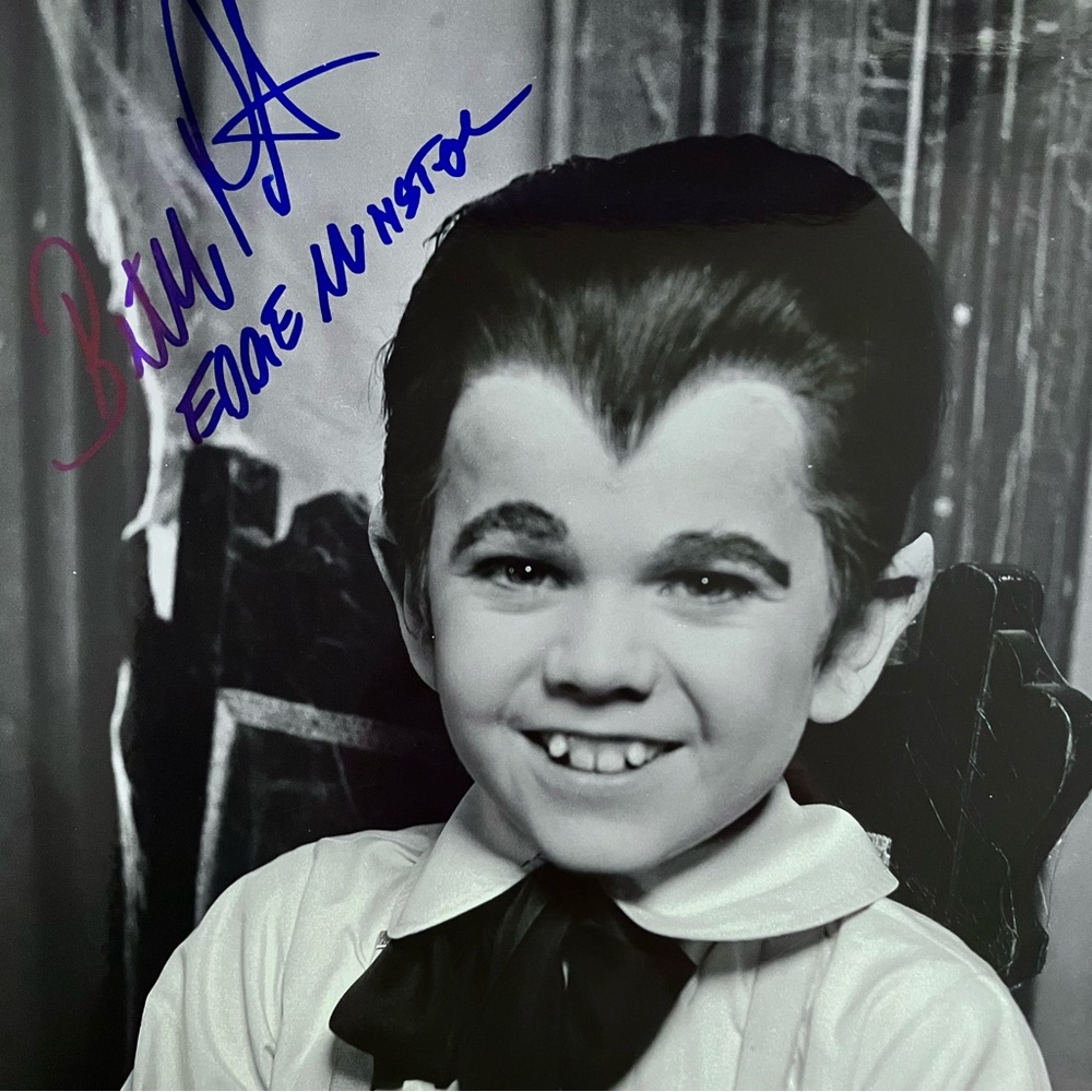 THE MUNSTERS Signed 8x10 Photo / BUTCH PATRICK As Eddie / DOUBLE CERTIFICATION!!